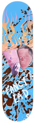 Fancy Lad Mask 8.5 Skateboard Deck - brown - view large