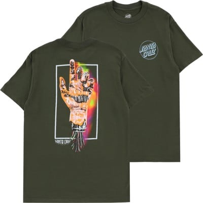 Santa Cruz Wooten Dystopia T-Shirt - hunter green - view large