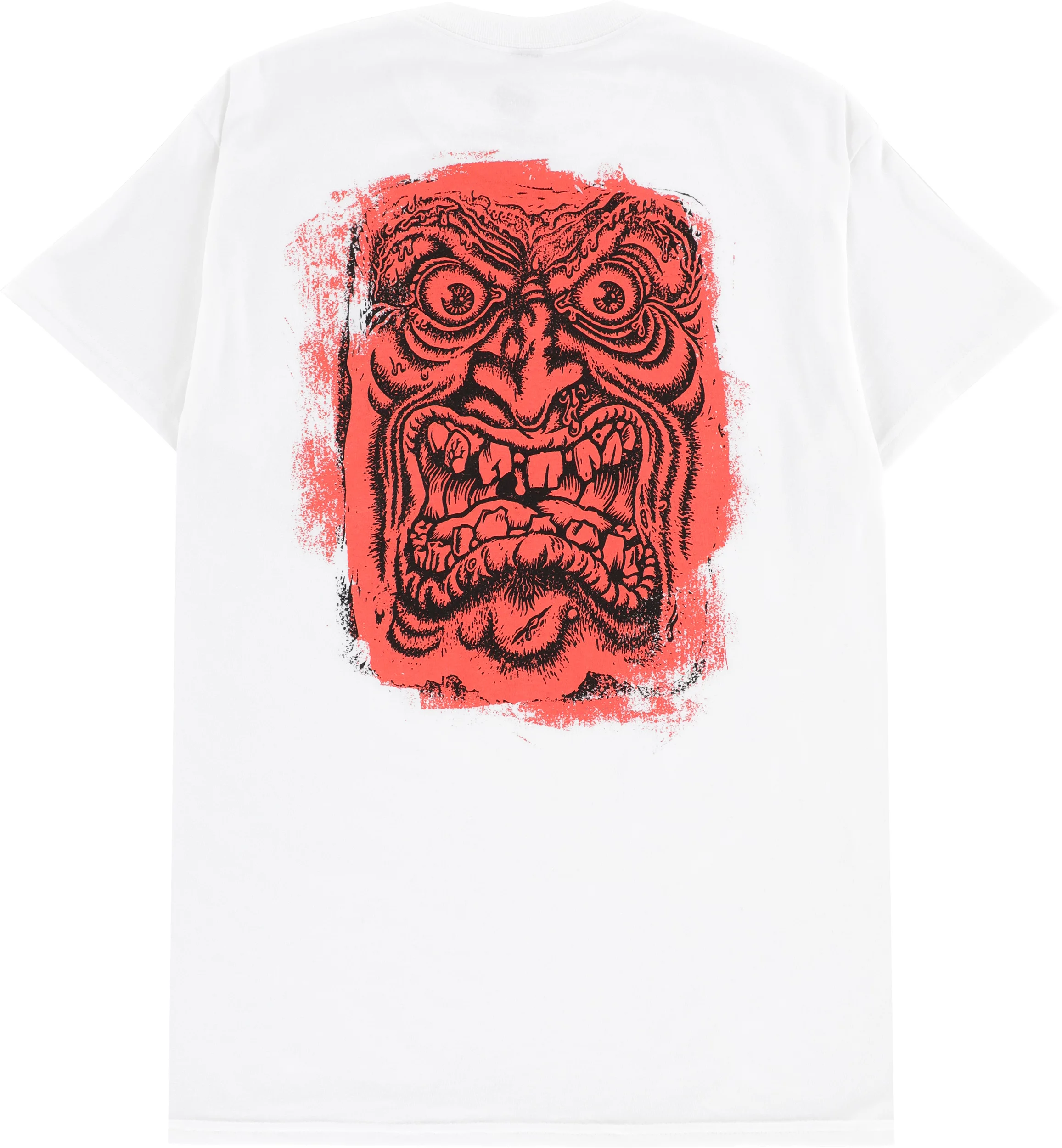 Santa Cruz Roskopp Block Face T-Shirt - white | Tactics