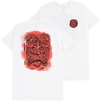 Santa Cruz Roskopp Block Face T-Shirt - white