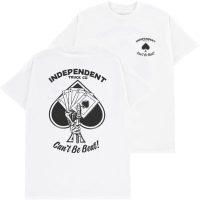 Independent Royal Flush T-Shirt - white - view large