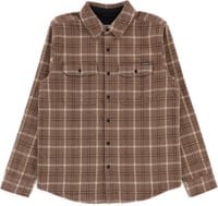 Independent Belmont Flannel Shirt - brown/tan