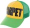 Carpet Carpet Trucker Hat - green/yellow/red