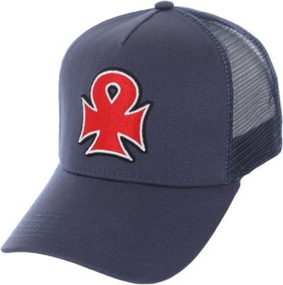 Carpet Iron Ankh Trucker Hat - blue - view large