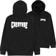 Creature Mono Hoodie - black