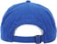 Polar Skate Co. Stroke Logo Strapback Hat - blue - reverse