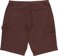 Independent Built To Grind Utility Shorts - chocolate - reverse