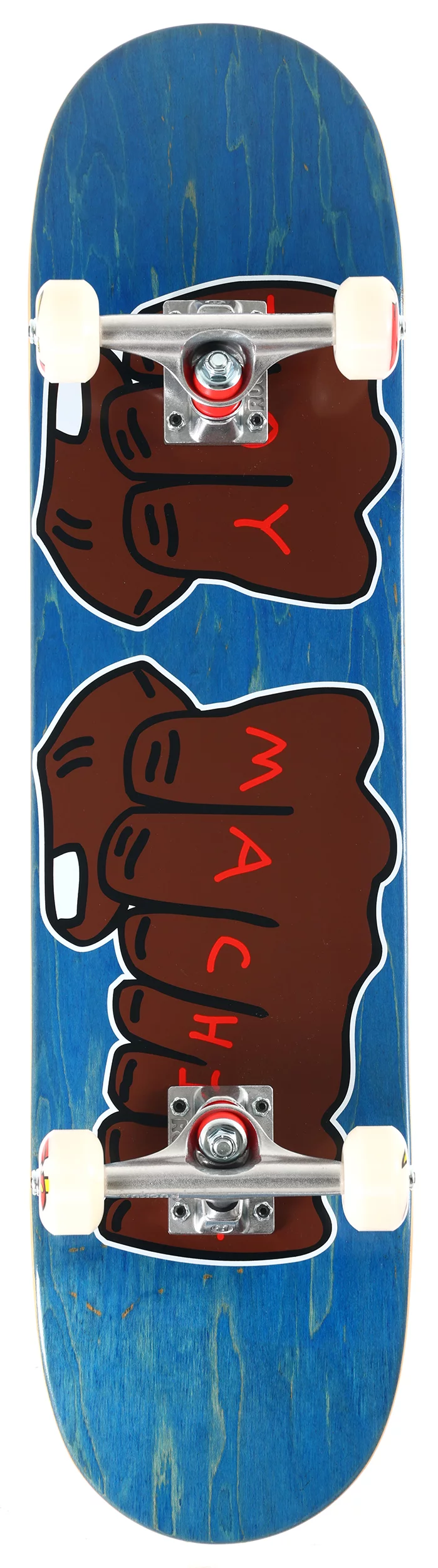 Toy Machine Fists 001 7.75 Complete Skateboard - blue | Tactics