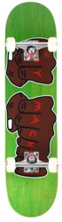 Toy Machine Fists 001 7.75 Complete Skateboard - green