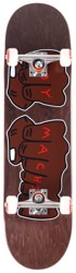 Toy Machine Fists 001 8.25 Complete Skateboard - brown