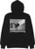 Polar Skate Co. Sustained Disintegration Hoodie - black - reverse