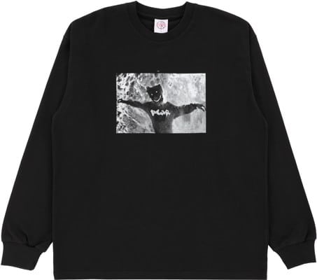 Polar Skate Co. Sustained Disintegration L/S T-Shirt - black - view large