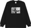 Polar Skate Co. Sustained Disintegration L/S T-Shirt - black
