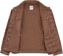 Polar Skate Co. Sad Notes Patrik Jacket - walnut - open