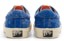 Last Resort AB VM001 - Canvas Low Top Skate Shoes - washed royal blue/white - reverse