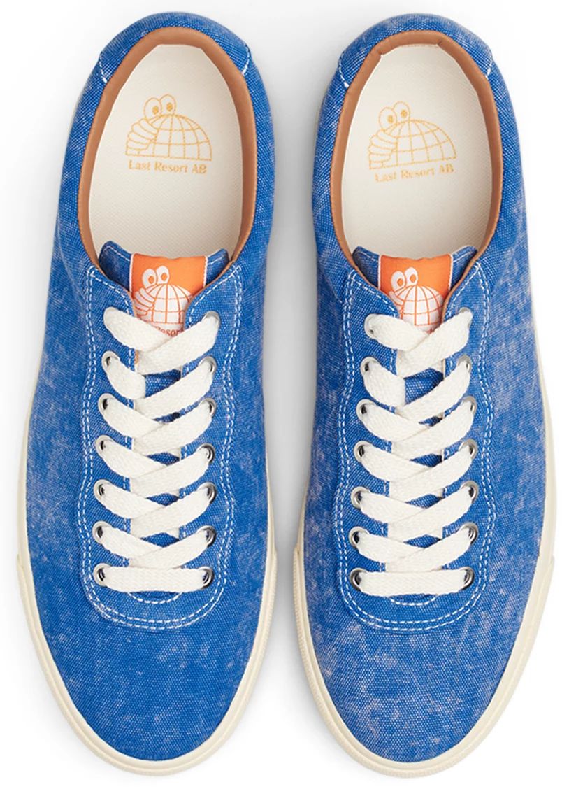 Last Resort AB VM001 - Canvas Low Top Skate Shoes - washed royal