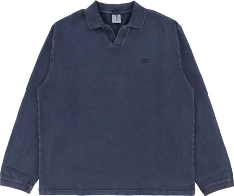 Polar Skate Co. Serge L/S Polo Shirt - blue - view large