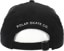 Polar Skate Co. Split In Half Strapback Hat - black - reverse