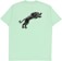 Polar Skate Co. Tape And Panther T-Shirt - mint green