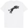 Polar Skate Co. Tape And Panther T-Shirt - white