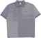 Polar Skate Co. Surf Polo Shirt - heather blue