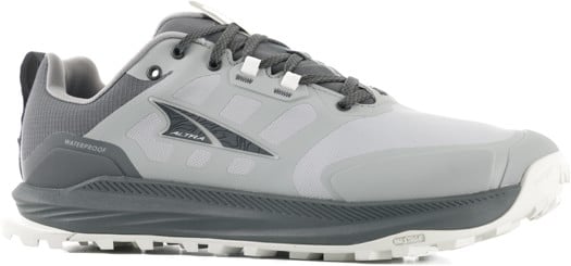 Altra Men's Lone Peak 9 Waterproof Low Trail Running Shoes - gray - view large