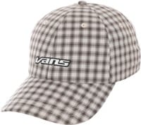 Vans Lark Curved Bill Jockey Strapback Hat - oatmeal