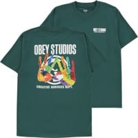 Obey Creative Services Dept. T-Shirt - rainforest