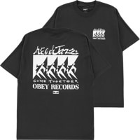 Obey Come Together T-Shirt - vintage black
