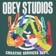 Obey Creative Services Dept. T-Shirt - rainforest - reverse detail