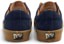 Last Resort AB VM002 - Suede Low Top Skate Shoes - navy/gum - reverse
