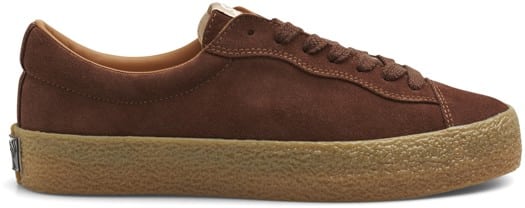 Last Resort AB VM002 - Suede Low Top Skate Shoes - chocolate brown/gum - view large