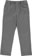 Independent Span Elastic Waist Pants - slate