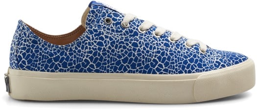 Last Resort AB VM003 - Canvas Low Top Skate Shoes - cracked blue/white - view large
