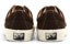 Last Resort AB VM003 - Cord Low Top Skate Shoes - dark brown/white - reverse