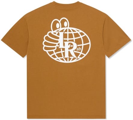 Last Resort AB Atlas Monogram T-Shirt - golden brown/white - view large