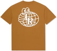 Last Resort AB Atlas Monogram T-Shirt - golden brown/white