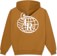 Last Resort AB Atlas Monogram Hoodie - golden brown/white