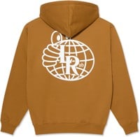 Last Resort AB Atlas Monogram Hoodie - golden brown/white