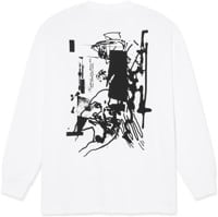 Last Resort AB Brain Freeze L/S T-Shirt - white