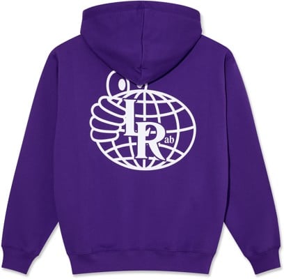 Last Resort AB Atlas Monogram Hoodie - heliotrope/white - view large