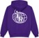 Last Resort AB Atlas Monogram Hoodie - heliotrope/white