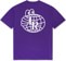 Last Resort AB Atlas Monogram T-Shirt - heliotrope/white