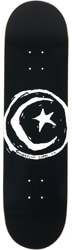 Foundation Star & Moon 8.38 Skateboard Deck - black