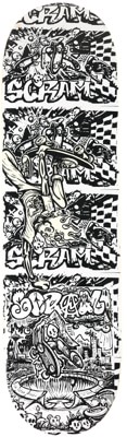 Scram 9.0 Scram Skateboard Deck - view large