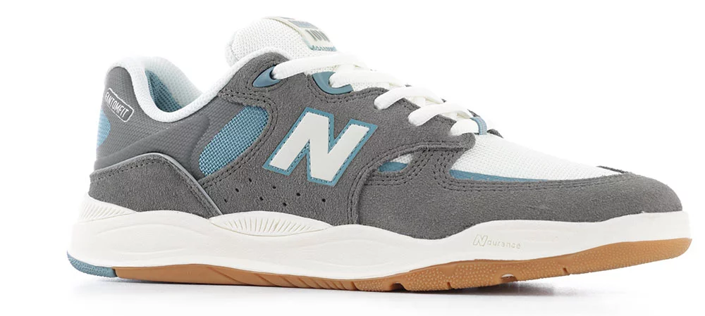 New Balance Numeric 1010 Tiago Lemos Skate Shoes - grey/teal | Tactics