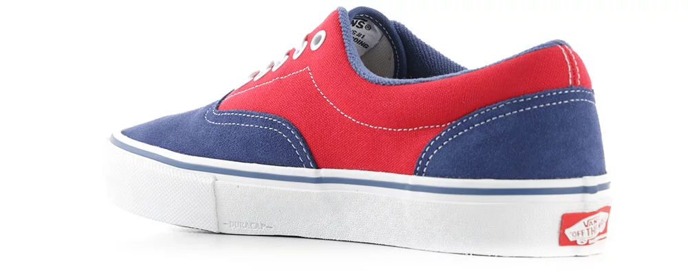 vans footwear vans old skool blue and red