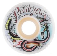 Scram Road Crew Beer Snake Skateboard Wheels - white
