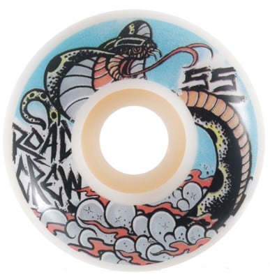 Scram Road Crew Serpent Skateboard Wheels - white - view large