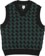 Polar Skate Co. Zig Zag Knit Sweater - black/dark teal